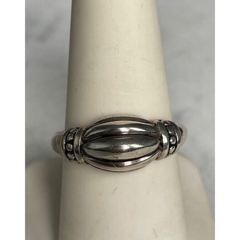 925 STERLING SILVER RING SIZE 7.75 SKY